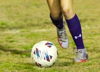 A Columbia soccer player dribbles the ball during a match this past season. (BRENT KUYKENDALL/Lake City Reporter)