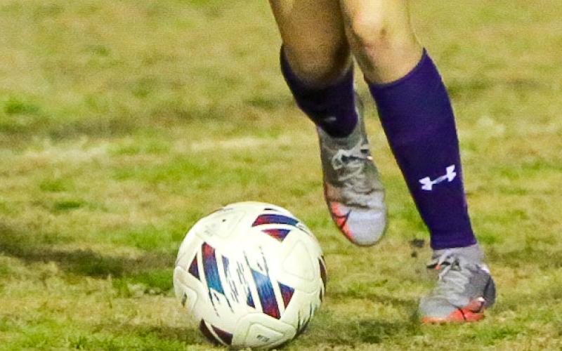 A Columbia soccer player dribbles the ball during a match this past season. (BRENT KUYKENDALL/Lake City Reporter)