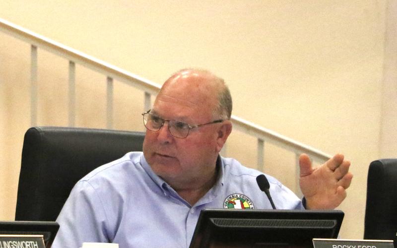 Columbia County Commissioner Rocky Ford has served as the chairman of an advisory committee for the utility authority. (MORGAN MCMULLEN/Lake City Reporter)