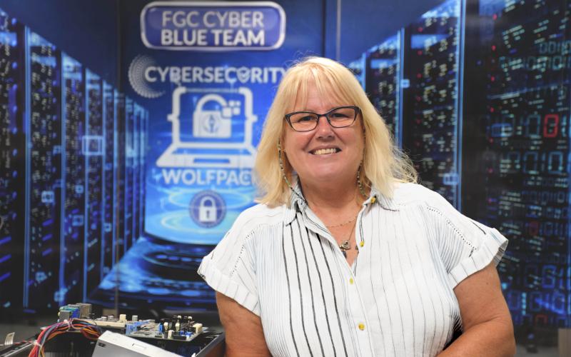Mari Jayne Frederick will oversee the new cybersecurity degree course at Florida Gateway College. (COURTESY)
